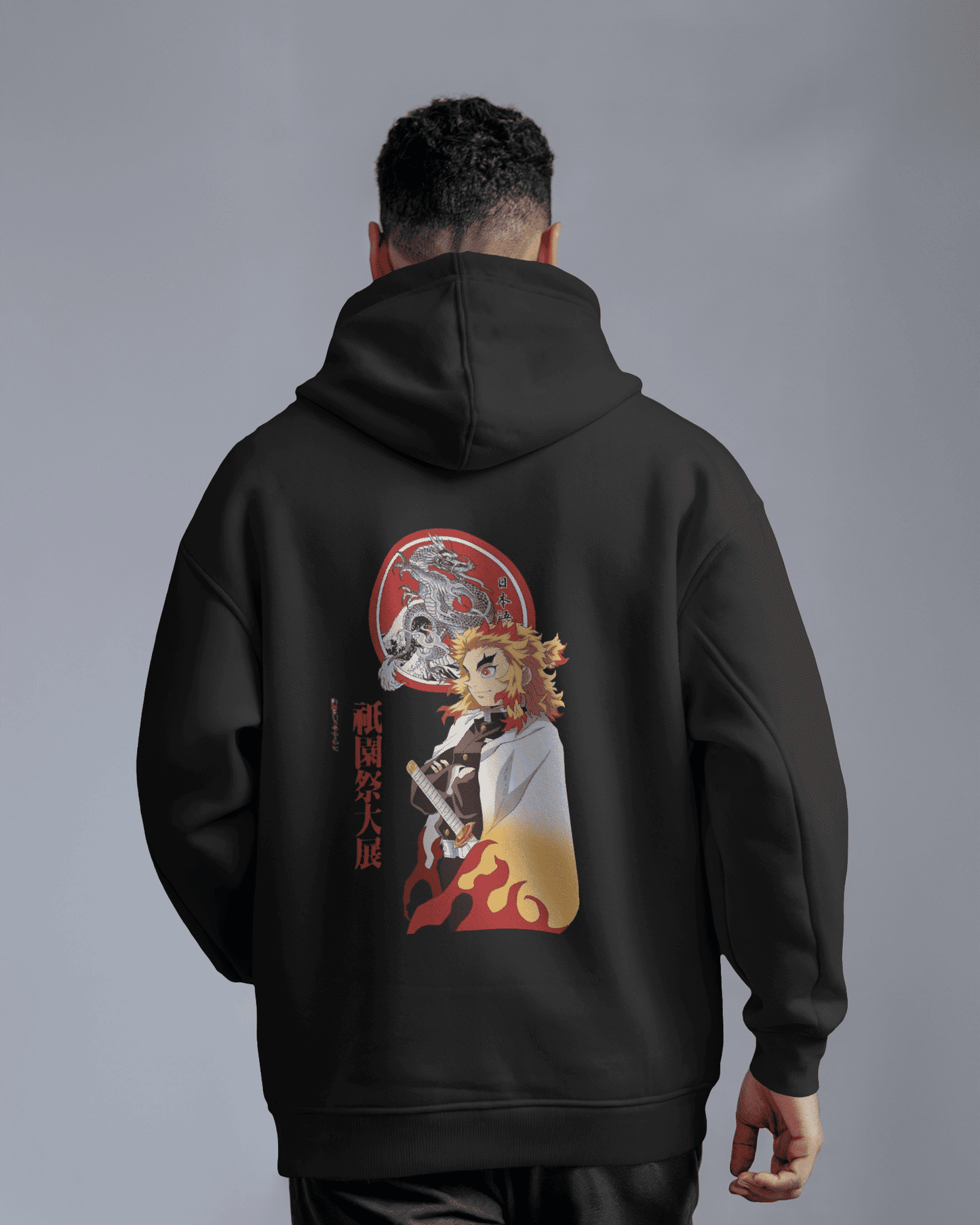 Noeiko – Demon Slayer Rengoku Samurai Dragon Limited Edition Anime Hoodie