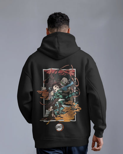 Noeiko – Demon Slayer Tanjiro & Nezuko Sibling Bond Limited Edition Anime Hoodie