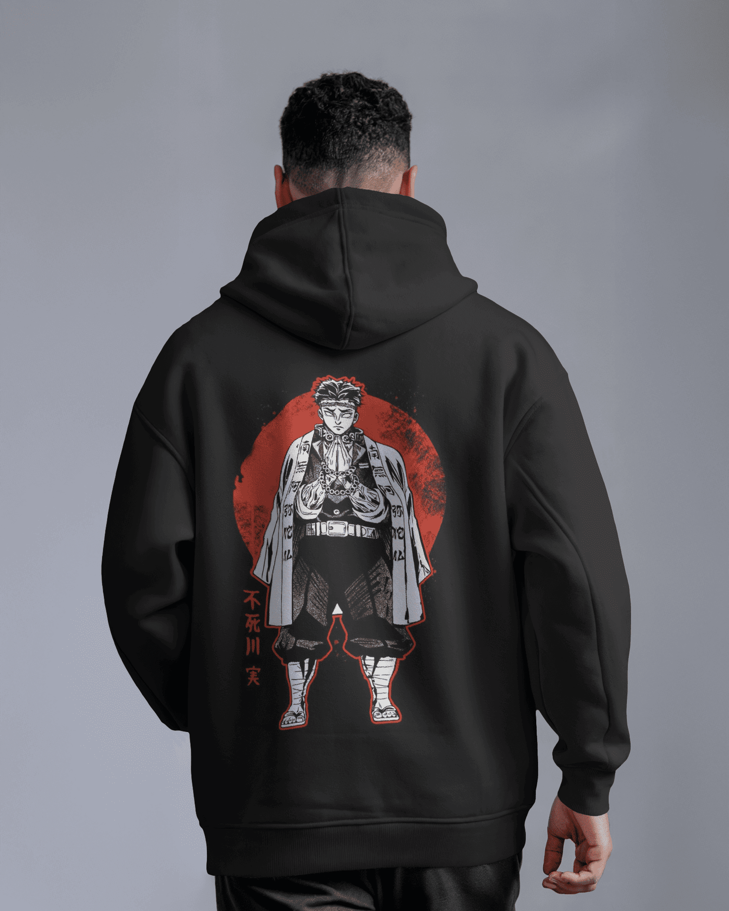 Noeiko – Demon Slayer Gyomei Himejima Stone Hashira Limited Edition Anime Hoodie